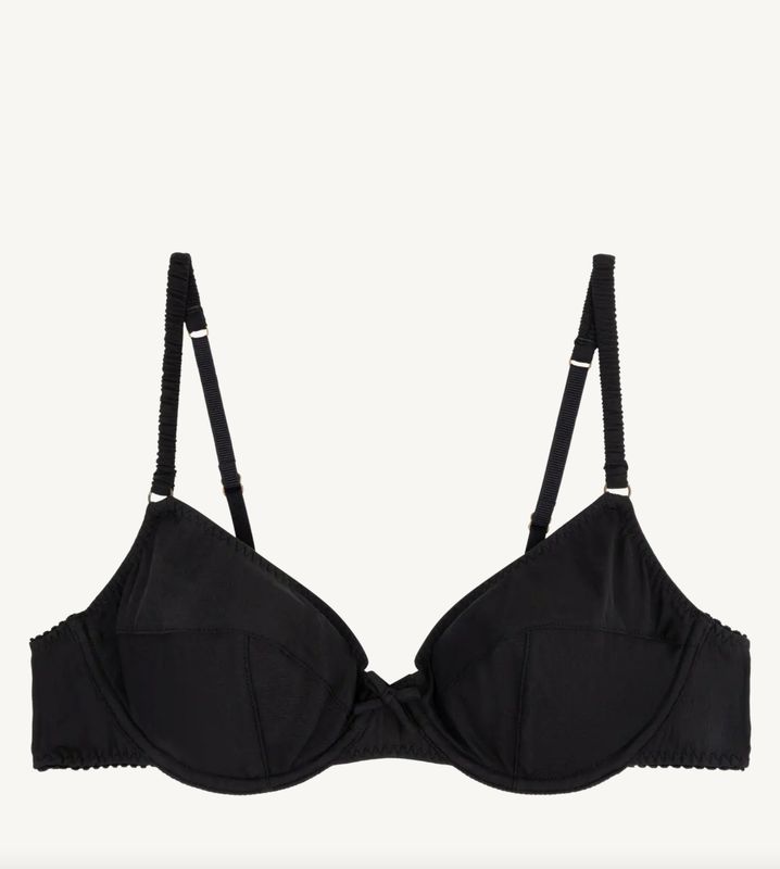 Love Stories - BH Romeo – Zwart – Beugel BH Zonder Padding – Elegante Basic Lingerie