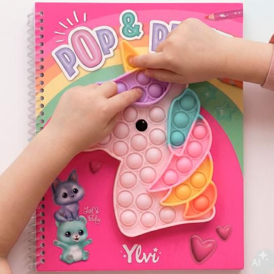 Ylvi - Pop &amp; Paint kleurboek