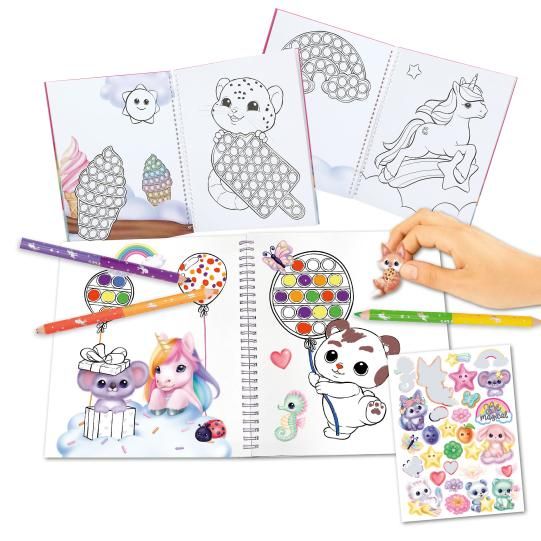Ylvi - Pop &amp; Paint kleurboek