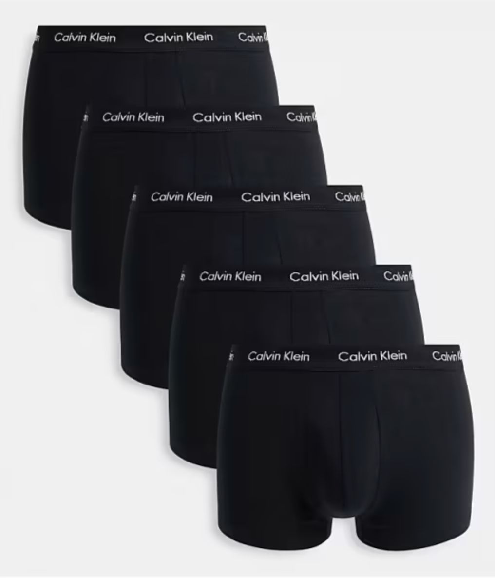 Calvin Klein - 5-Pack Low Rise Boxershorts - Zwart