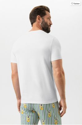 Mey - Heren Pyjama "Happy Hour" - Wit