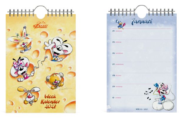 Diddl - Weekly Calendar *** PRE-ORDER *** (Release 08/2026)