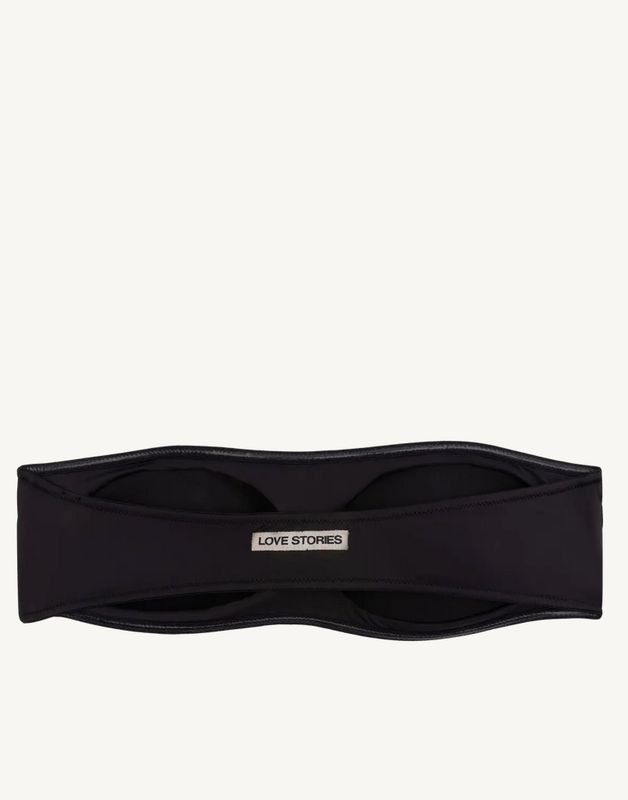 Love Stories - Bandeau Bralette "Bonnie" - Zwart