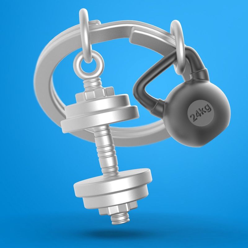 Metalmorphose  - Sleutelhanger - Gym/gewichtheffen