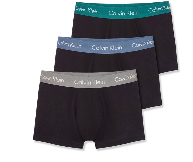 Calvin Klein 3 pack boxenshort '' Low Trunk'' zwart