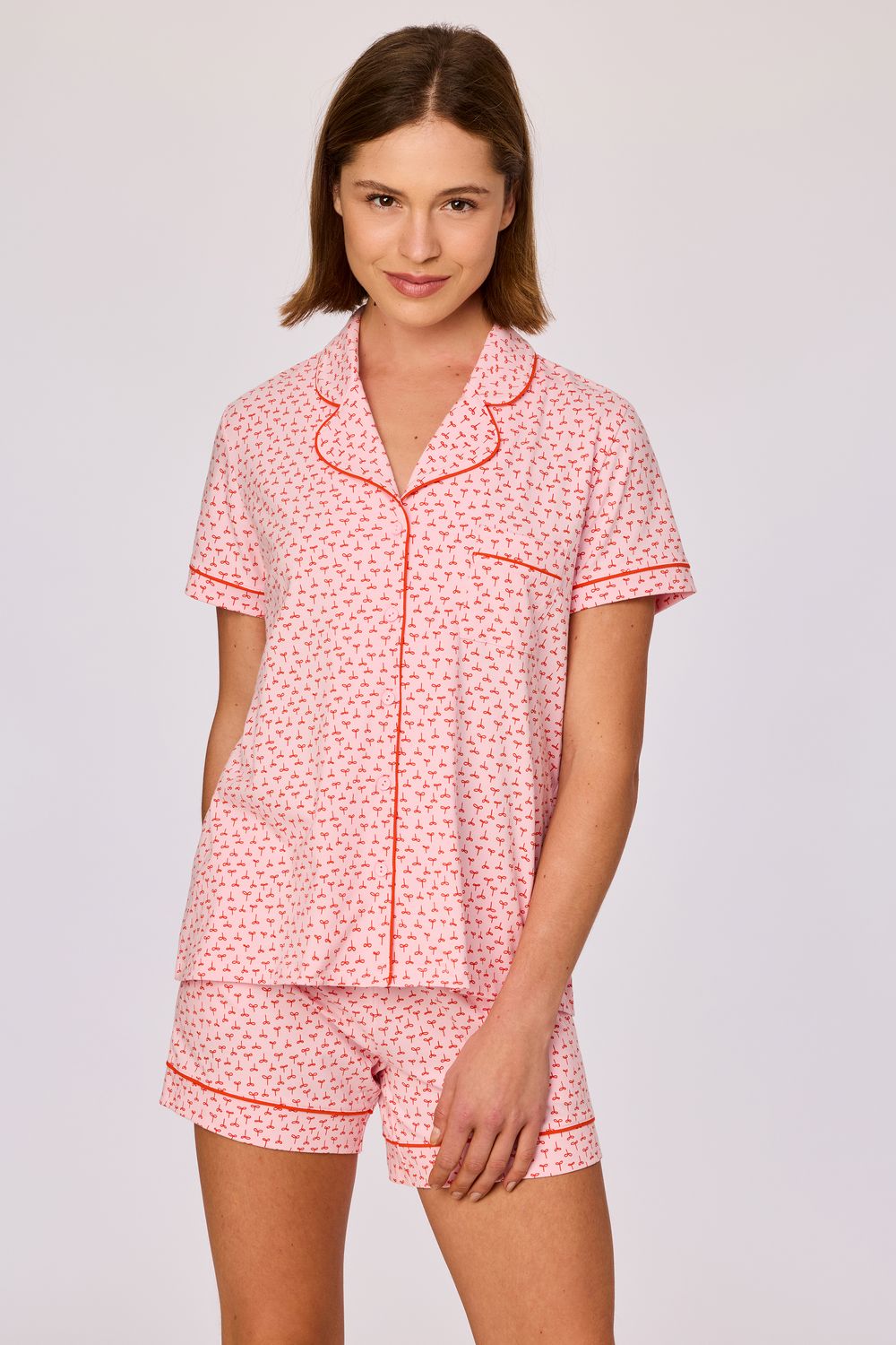 Woody - Dames Pyjama - Plantjes