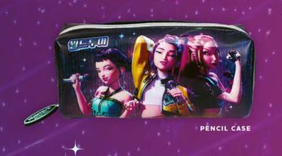 K-POP PENCIL CASE - HUNTR/X KPOP DEMON HUNTERS(Release 08/2026)