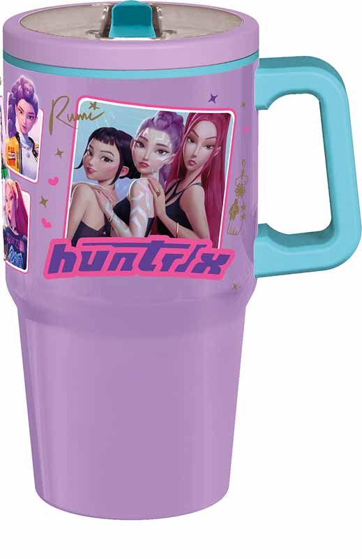 K-POP Demon Hunters: Dubbelwandige Sipper Mok, 640 ml  (Release 05/2026)