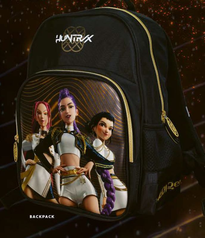 K-POP  BACKPACK PREMIUM - GOLDEN KPOP DEMON HUNTERS (Release 08/2026)