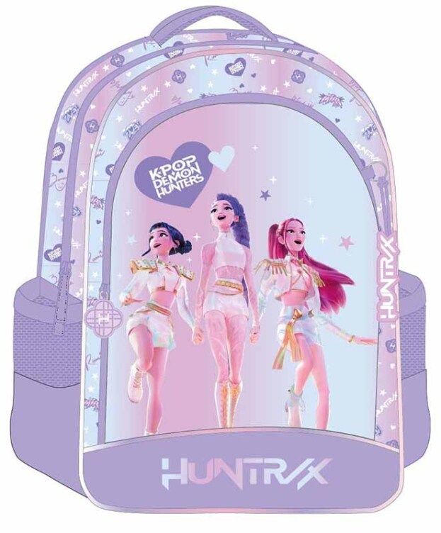 K-POP  Demon Hunters: Rugtas met 2 compartimenten - Roze, 41x31x15cm  (Release 08/2026)
