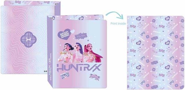 K-POP  Ordner A4 Demon Hunters: Pennentas - Paars, 8x8x22cm  (Release 06/2026)