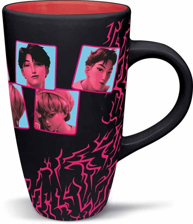 K-POP Demon Hunters: Keramische latte mok - Saja Boys, 680ml (Giftbox)(Release 08/2026)