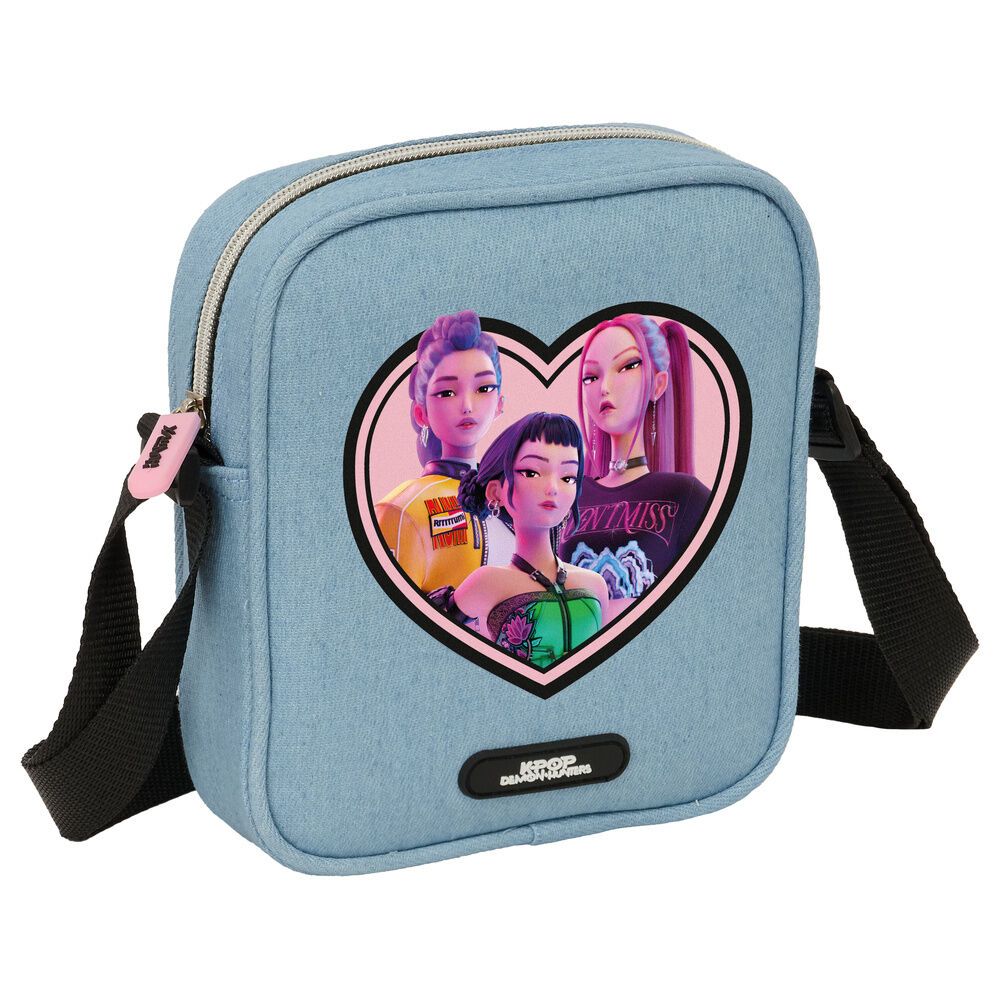K-POP Demon Hunters Kpop Huntrix shoulder bag Size: 16x4x18cm