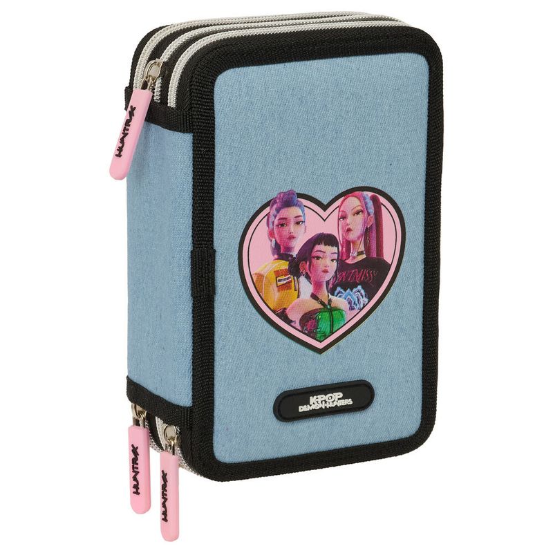 K-POP Demon Hunters Kpop Huntrix triple pencil case 37pcs  (Release 07/2026)