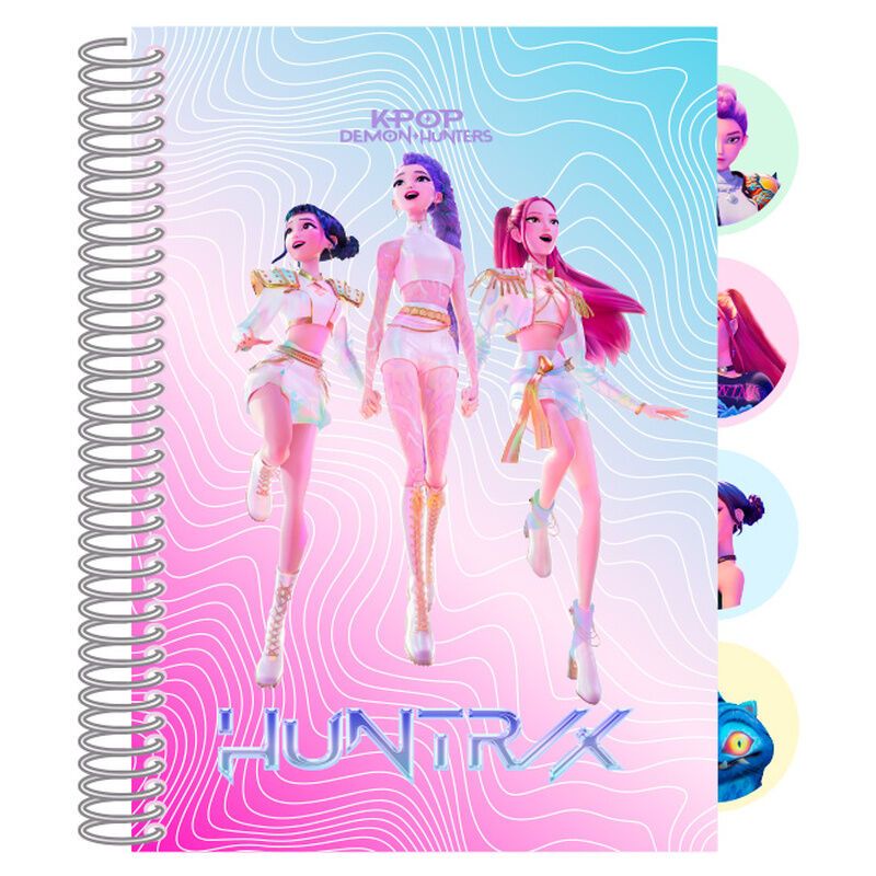K-POP Demon Hunters Kpop A6 notebook  (Release 07/2026)