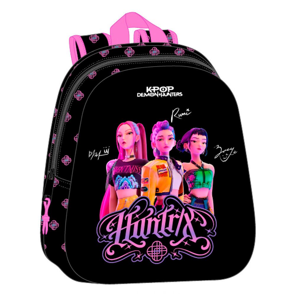 K-POP Demon Hunters Negra 3D backpack 33cm  (Release 06/2026)