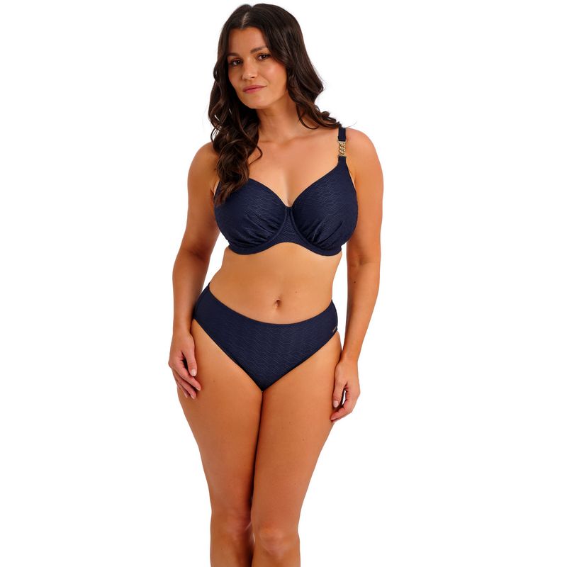 Fantasie - Azores Midnight Mid Rise Bikinibroekje – Luxe Comfort &amp; Tijdloze Pasvorm