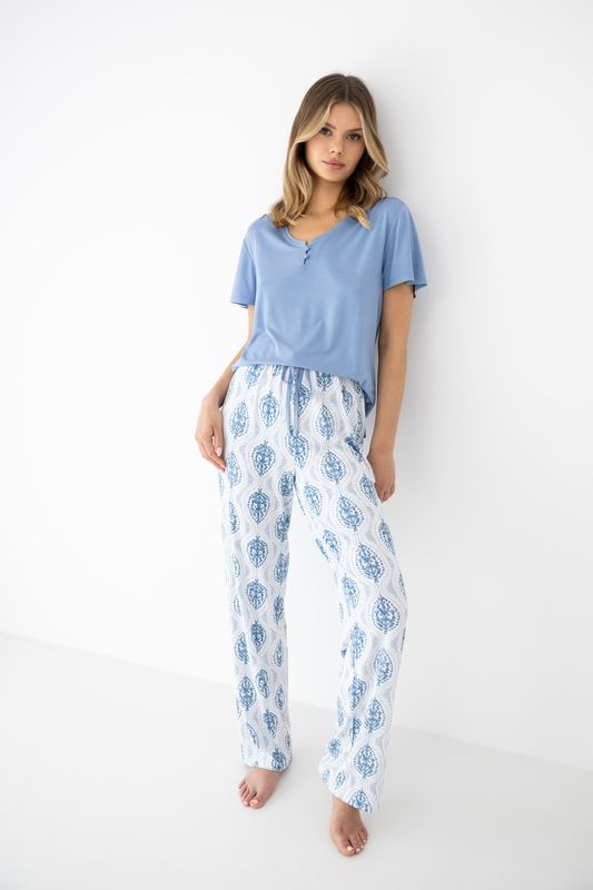 Sensis Dames Pyjama ''Gracelyn'' blauw