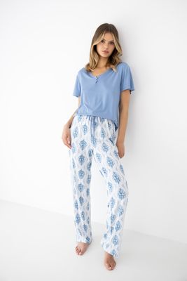 Sensis Dames Pyjama ''Gracelyn'' blauw