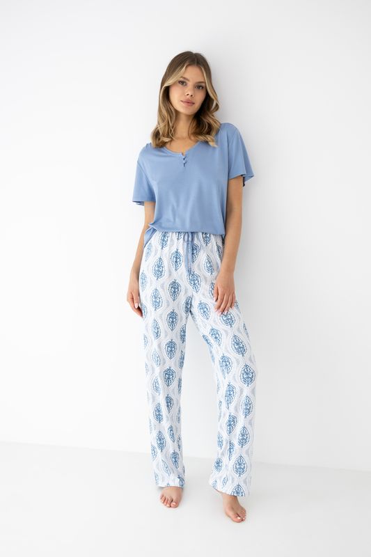 Sensis Dames Pyjama ''Gracelyn'' blauw