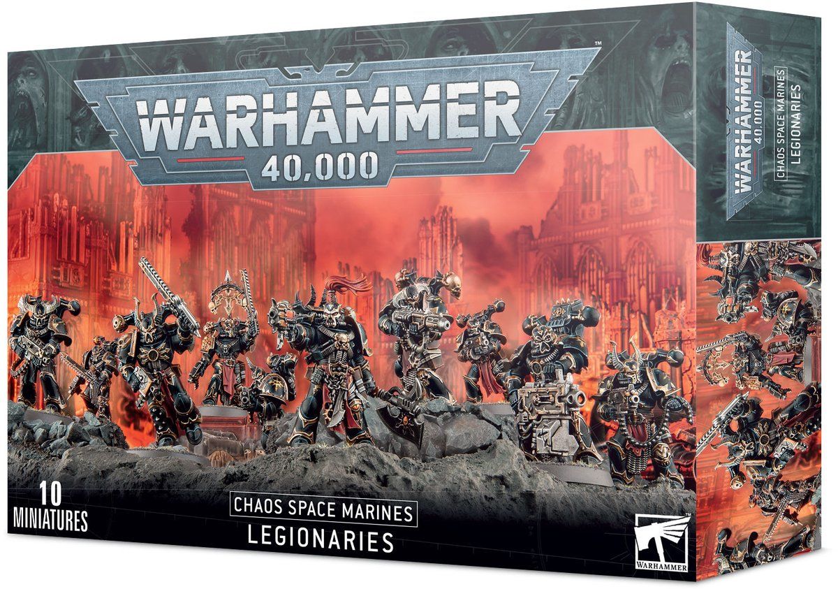 Warhammer - Chaos Space Marines Legionaries