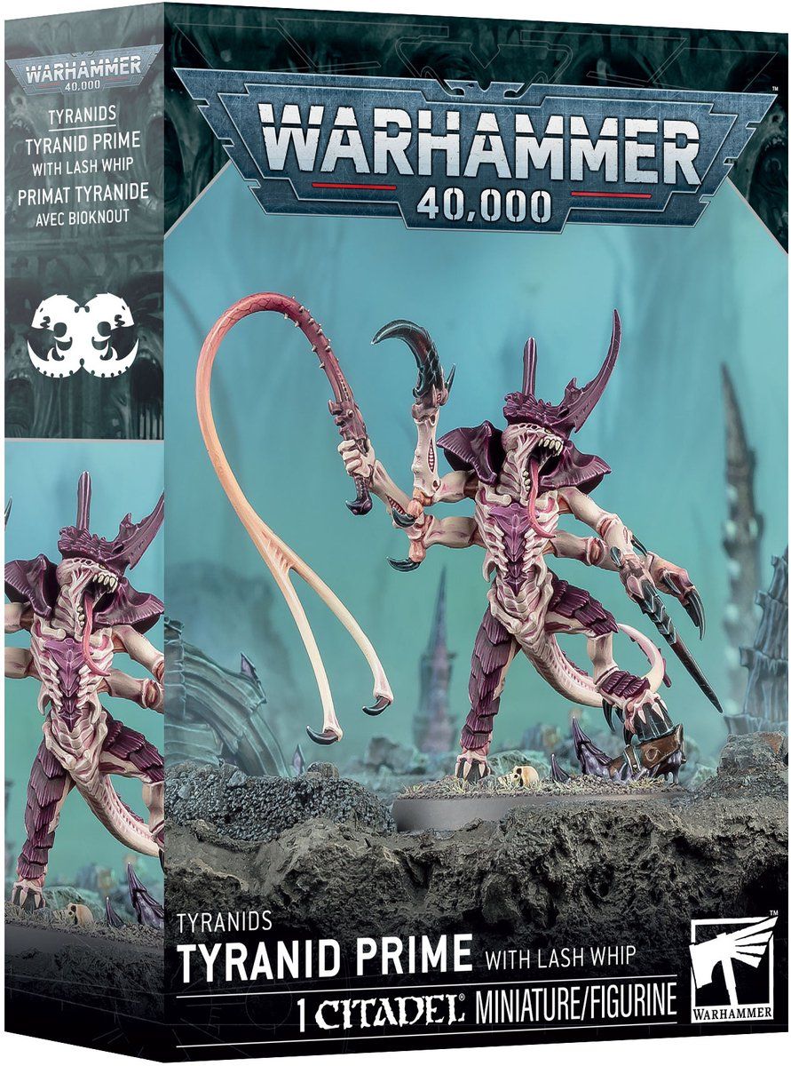 Warhammer -  Tyranid Prime with Lash Whip