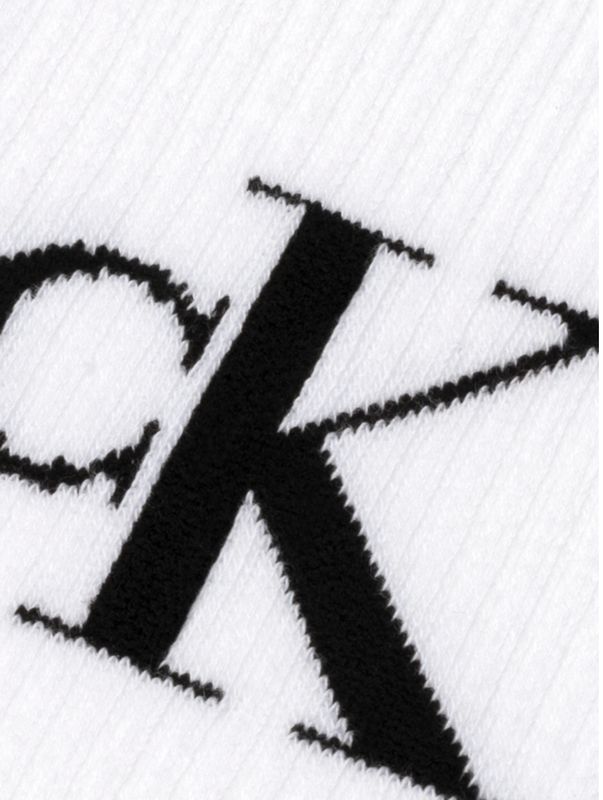 Calvin Klein - Duopack Herenkousen - Monogram - Wit