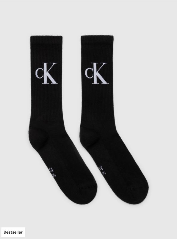 Calvin Klein - Duopack Herenkousen - Monogram - Zwart