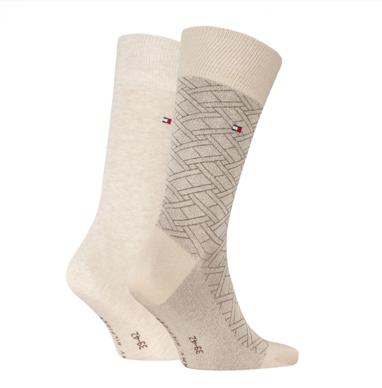 Tommy Hilfiger - Duopack kousen - Beige