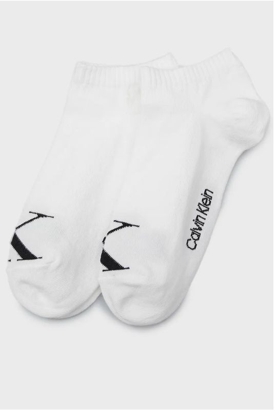 Calvin Klein - 2 Paar Sneaker Sokken Organic Cotton - Wit