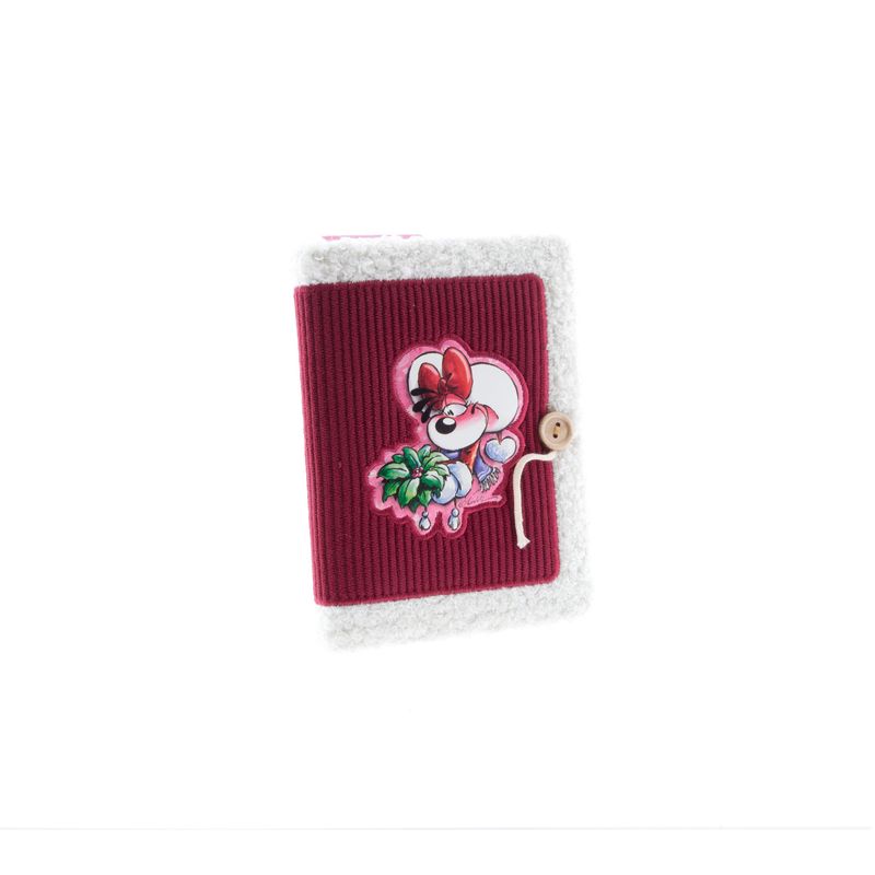 PRE-ORDER *** Diddl - Winter Edition 2026 - Notebook A6 - Burgundy (Release 30/10/2026)