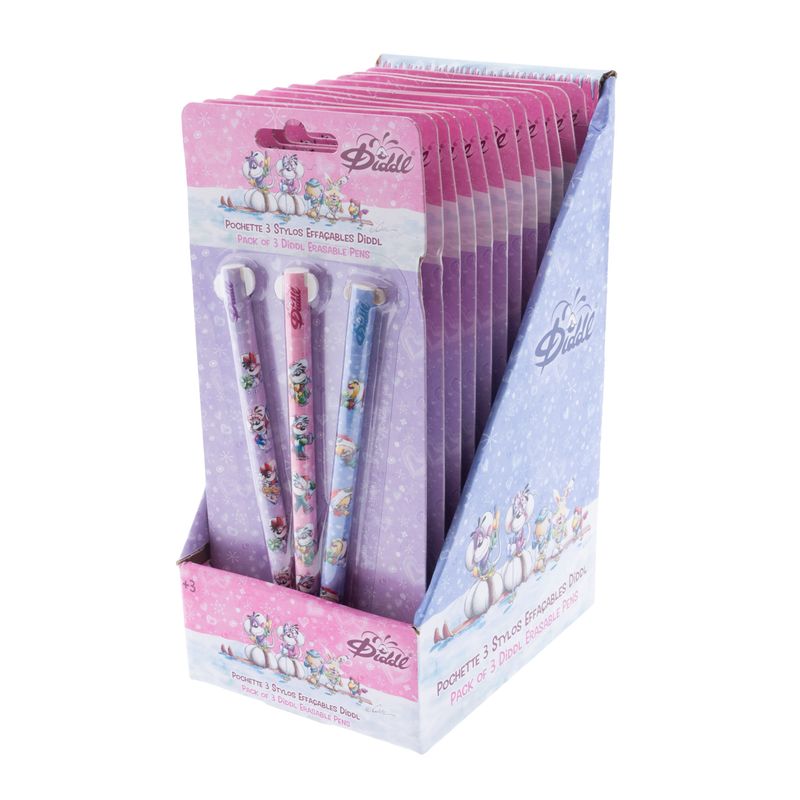 PRE-ORDER *** Diddl - Winter Edition 2026 - Set of 3 Erasable Pens (Release 30/10/2026)