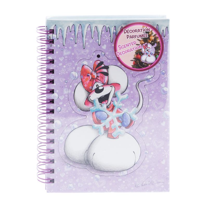 PRE-ORDER *** Diddl - Winter Edition 2026 - A6 Notebook with Removable Figure that can be used as a Christmas Tree Ornament – 2 Designs - Expected shipping at the end of November 2026