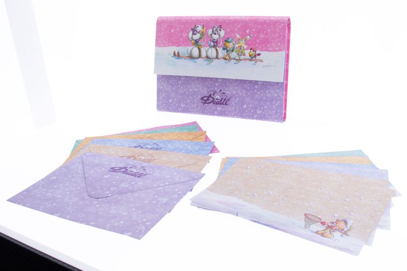 PRE-ORDER *** Diddl - Winter Edition 2026 - A5 Letter Writing Set “Winter Atmosphere” – including 12 Letter Sheets and 6 Envelopes (WAVE 1 : 30/10/2026)