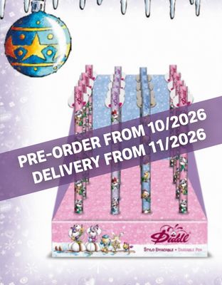 PRE-ORDER *** Diddl - Winter Edition 2026 - Erasable Pen - 3 Designs (Release 30/10/2026)