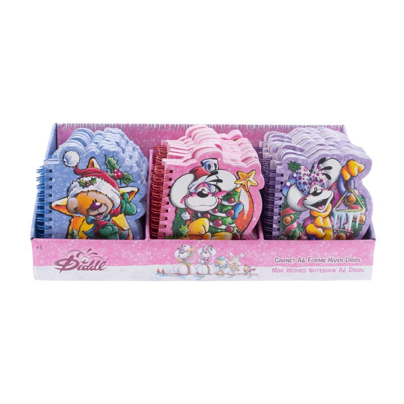 ​PRE-ORDER *** Diddl - Winter Edition 2026 - Notebook A6 - Blue, Pink or Lilac - Expected shipping at the end of November 2026