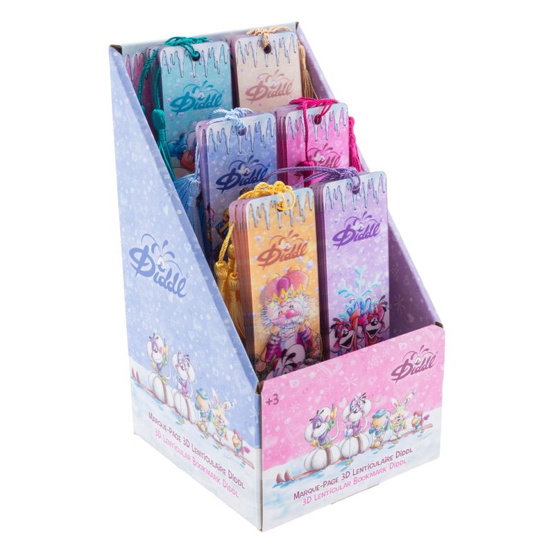 PRE-ORDER *** Diddl - Winter Edition 2026 - 3D Bookmark – Choice of 6 Designs  - Expected shipping at the end of November 2026