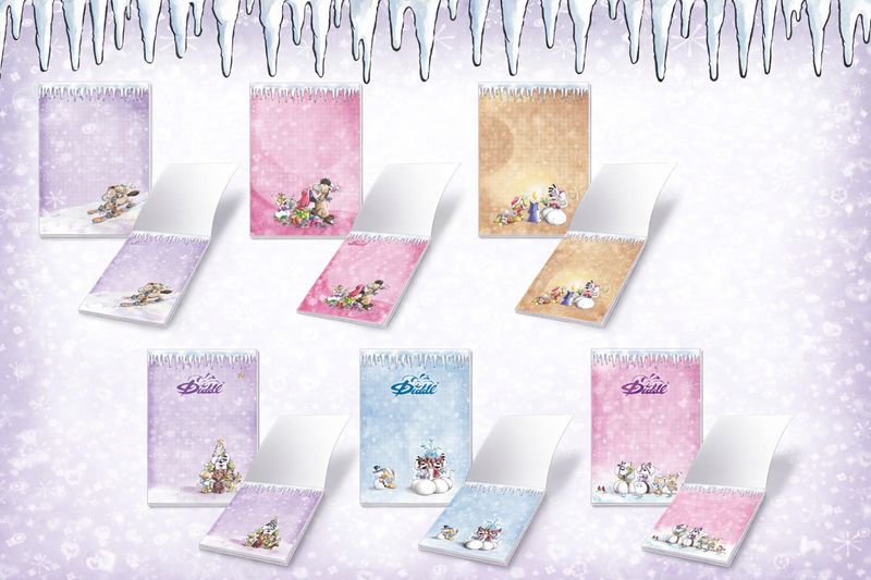 PRE-ORDER *** Diddl - Winter Edition 2026 - Scented Memo Pad A6 – Choice of Different Designs (Release 30/10/2026)