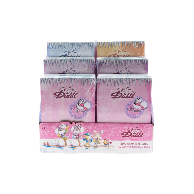 PRE-ORDER *** Diddl - Winter Edition 2026 - Scented Memo Pad A6 – Choice of Different Designs (Release 30/10/2026)