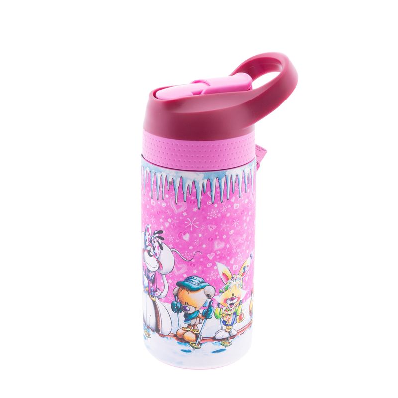 PRE-ORDER *** Diddl - Winter Edition 2026 - Metal Water Bottle with Straw – 3 Assorted Designs (Release 30/10/2026)