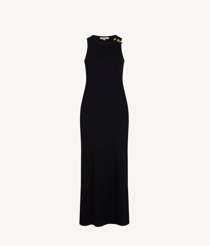 Love Stories - Lange Jurk "Bodie" - Zwart