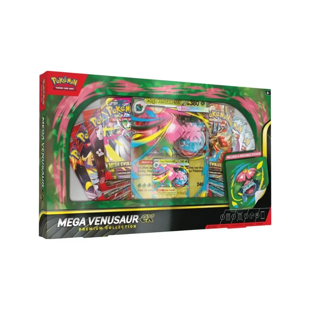 Pokemon TCG: Phantasmal Flames - ME02 - Mega Venusaur ex - Premium Collection Box