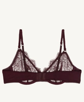 Love Stories - Romeo Beugelbeha Bordeaux – Luxe Ongevoerde Kant BH met Optimale Ondersteuning