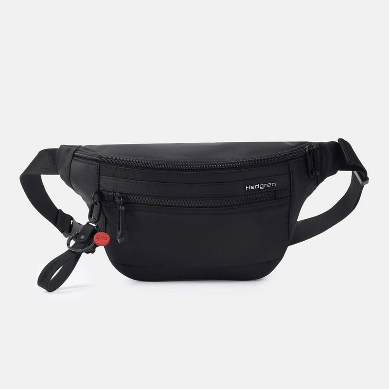 Hedgren - ZIVA | 2-in-1 heuptas &amp; crossbodytas + RFID | 100% gerecycled RPET - Black