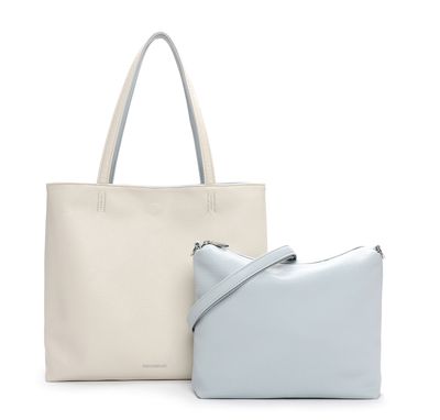 Emily &amp; Noah - Shopper "Eva" - Lichtblauw - * REVERSIBLE *