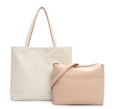 Emily &amp; Noah - Shopper "Eva" - Lichtroze  - * REVERSIBLE *