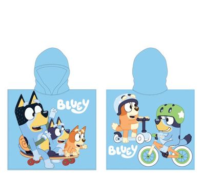 Bluey - Microfibre Poncho