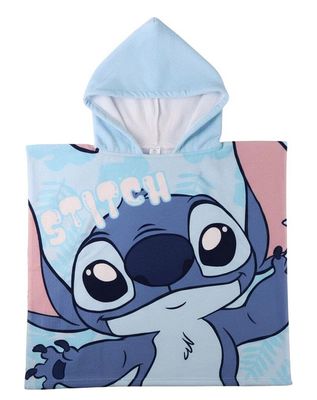 Stitch - Poncho Microfiber - Voorzijde Stitch - Acherzijde Angel