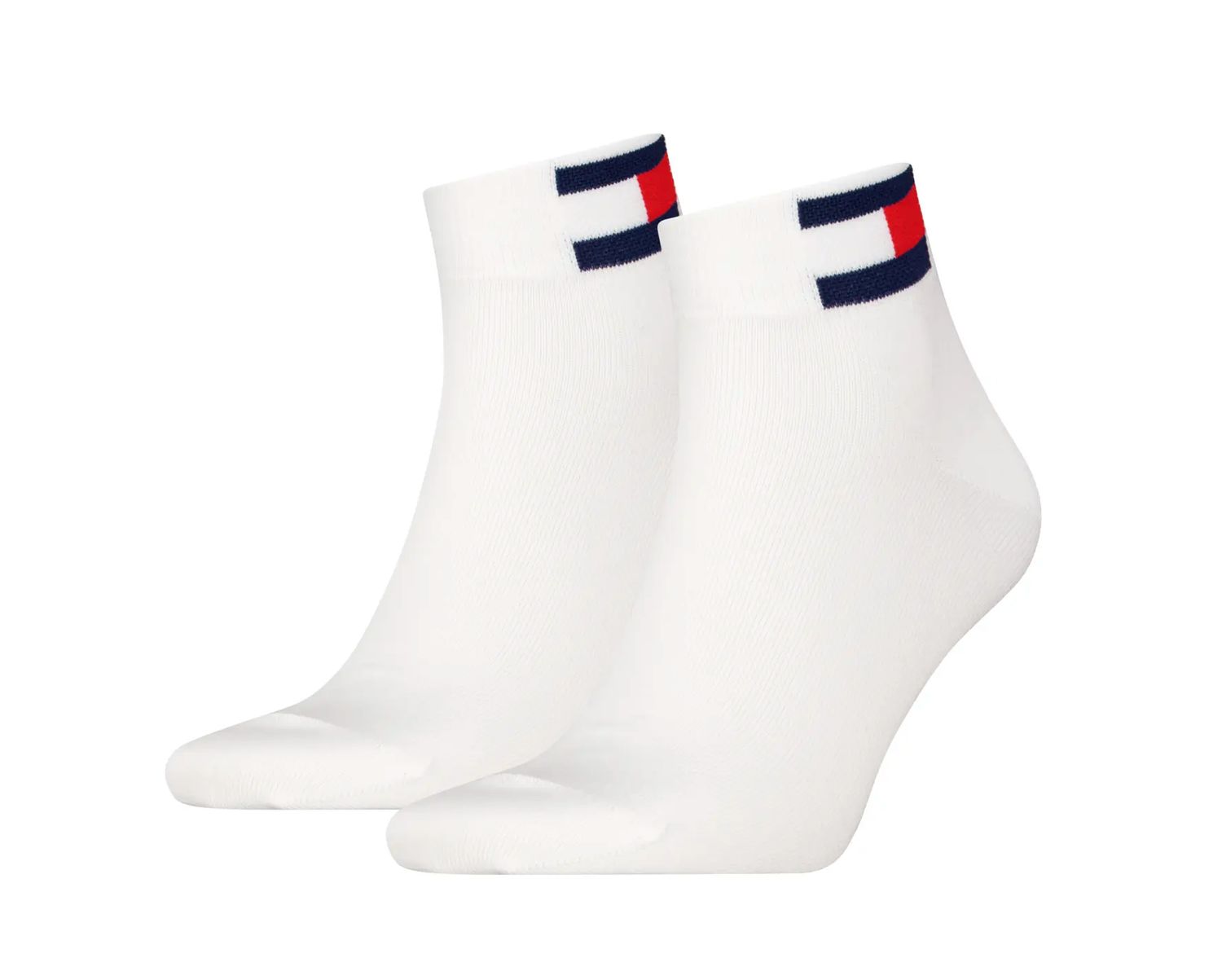 Tommy Jeans - Duopack Unisex Sokken - Wit - Logo