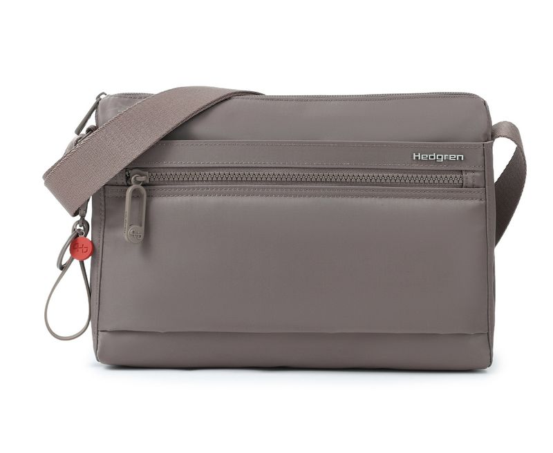 Hedgren - Eye Medium Crossbody M + RFID | 100% Recycled RPET - Sepia